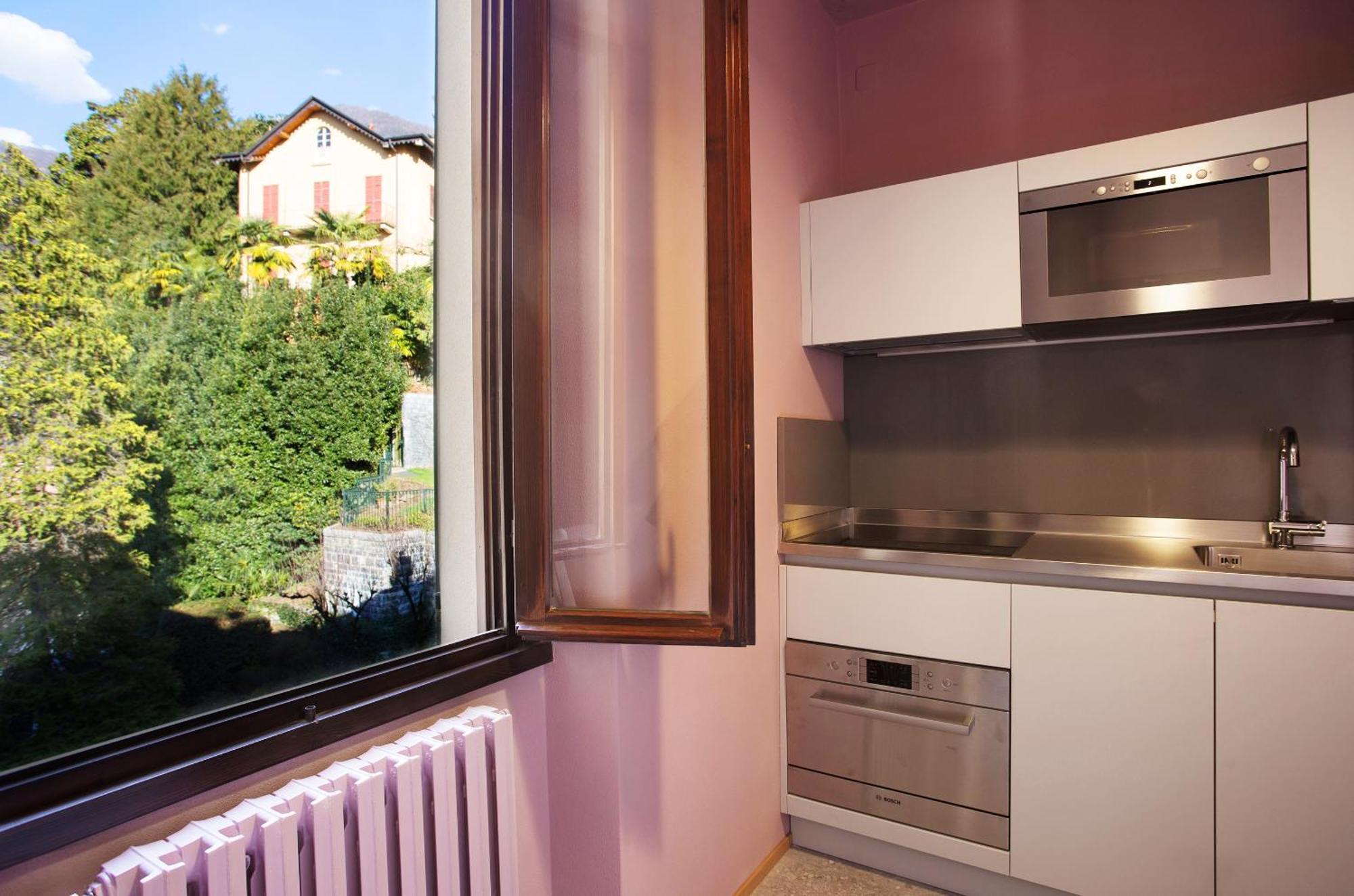 Faggeto Lario ドムス プリニ 1792 スイーツアパートホテル 部屋 写真