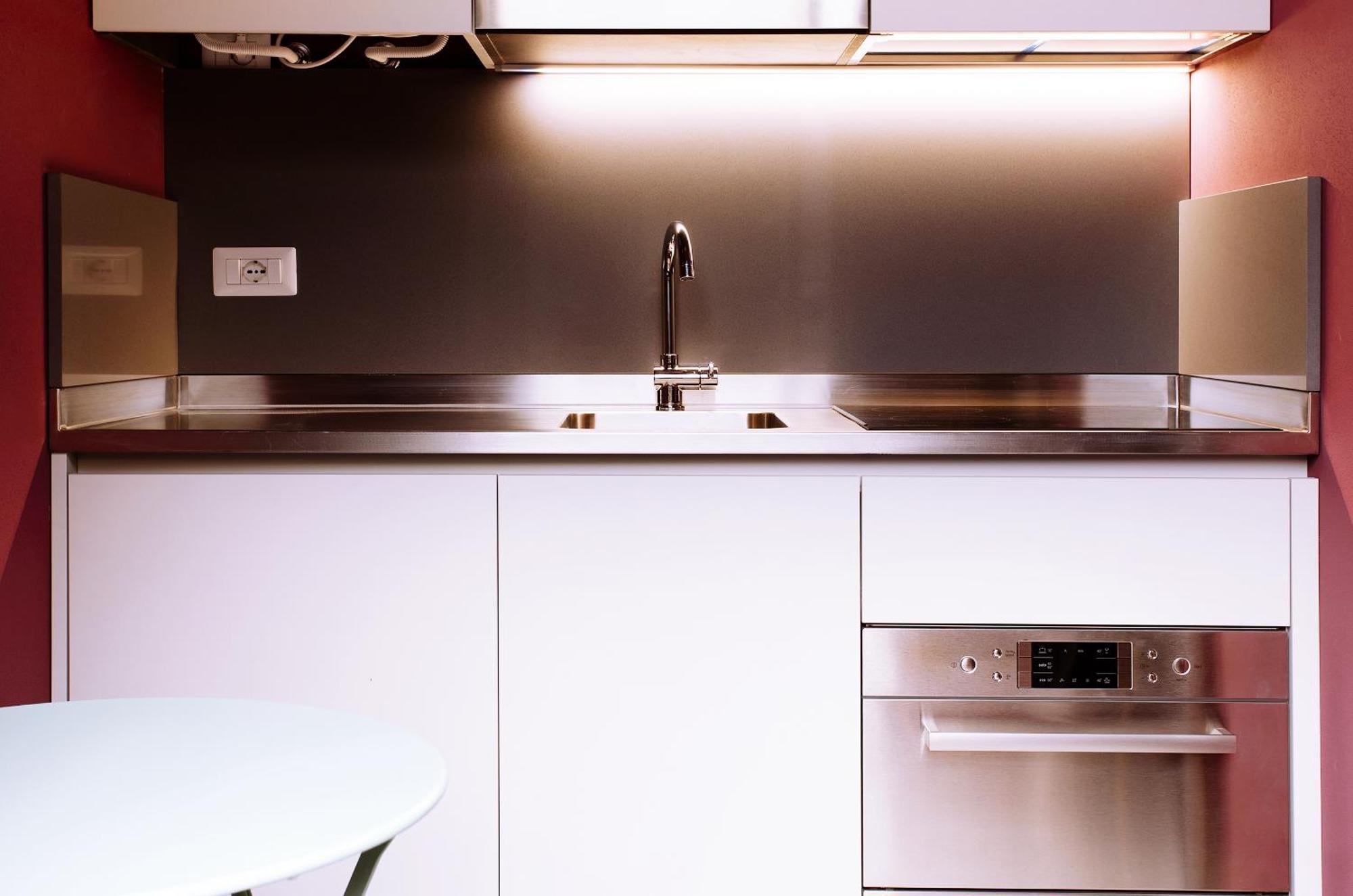 Faggeto Lario ドムス プリニ 1792 スイーツアパートホテル 部屋 写真